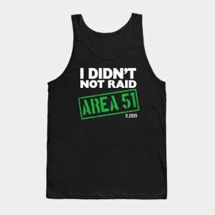 Area 51 Double Negative Tank Top